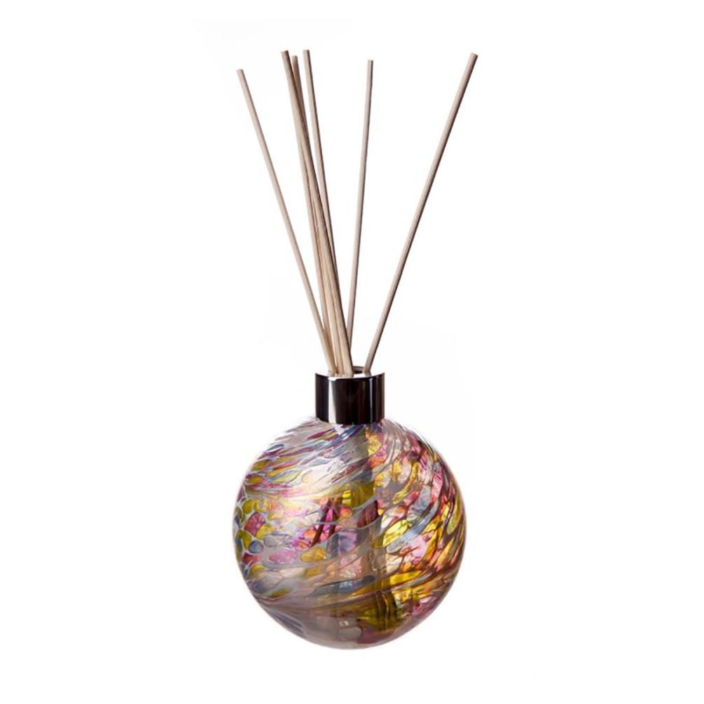 Amelia Art Glass White & Multi-Colour Sphere Reed Diffuser £15.74